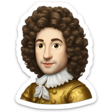Louis XIV sticker