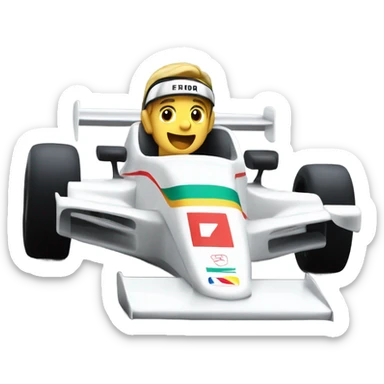 formula 1 racing car sticker