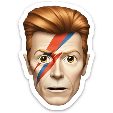 David Bowie  sticker
