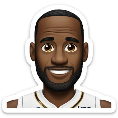 LeBron James sticker