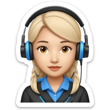 intelligent class confident cool pretty qwen AI devops agent sticker