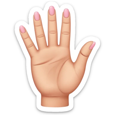 Le majeur et l’annulaire on and others fingers off sticker