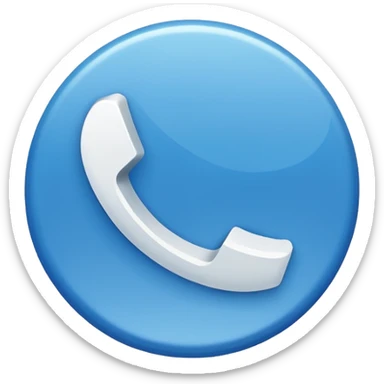 Blue circle  with a whitw check mark in the cenfer  sticker