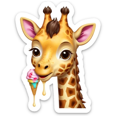 Giraffe with Ice Creams
Baby giraffe with melting ice cream


 sticker