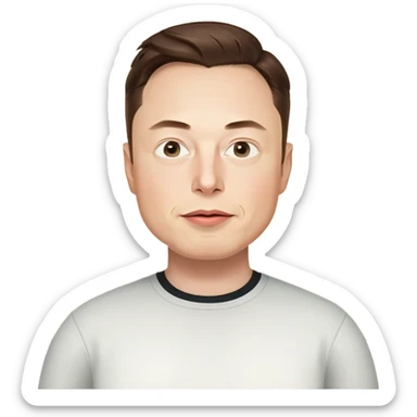 Elon musk saying I need Lemdi at DOGE sticker