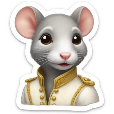 posh rat sticker
