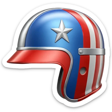 DC Comics Peacemaker Helmet sticker