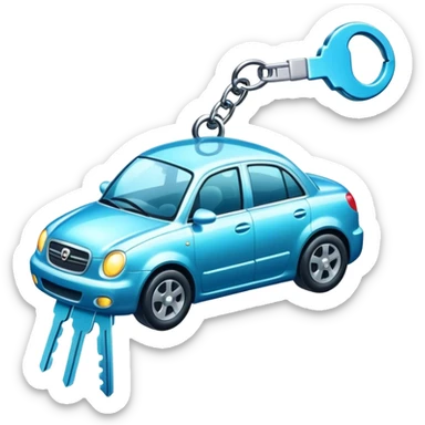 Car keys at bottom of ocean sticker