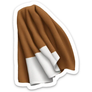 brown towel sticker