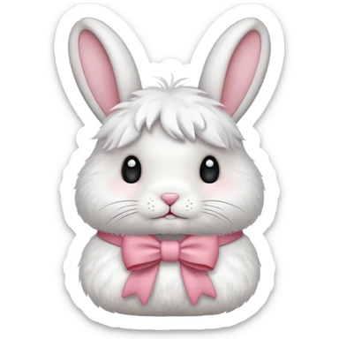 Coelho de laço sticker