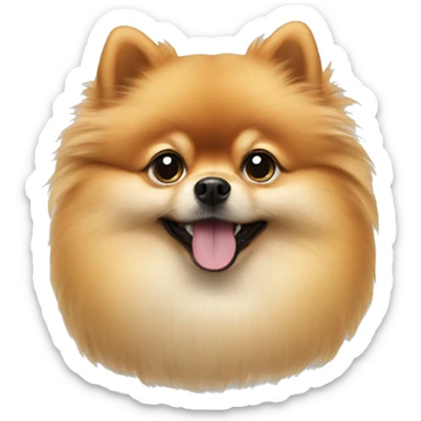 Pomeranian sticker