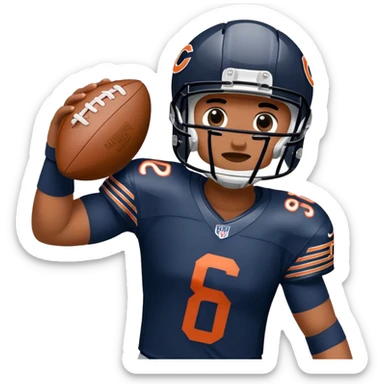 Chicago bears 18 sticker