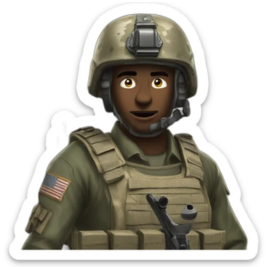 Konig call of duty sticker