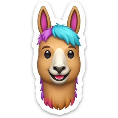 Loot llama sticker