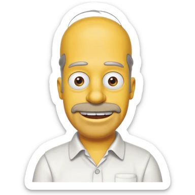 Homer Simpsons sticker
