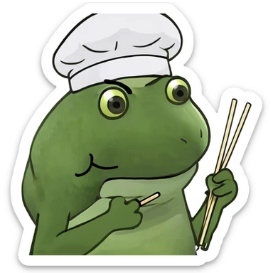 Chinese food sticker