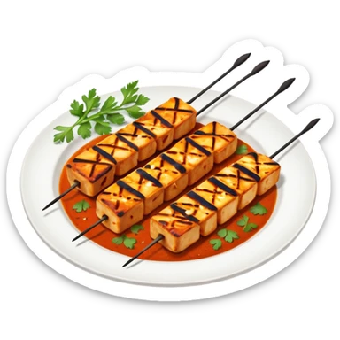 Panner tikka sticker