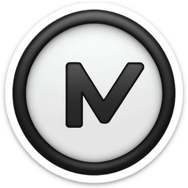 Draw a circle with a blank checkmark ☑️ sticker