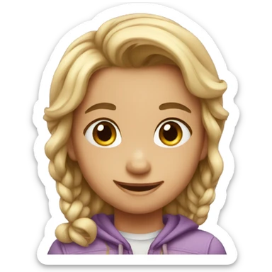 Kid at disneyland sticker