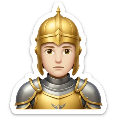 golden knight sticker