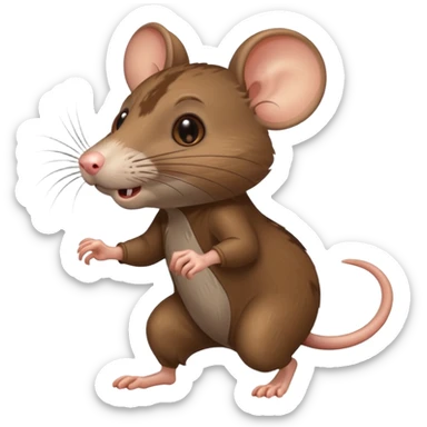 rat running sticker