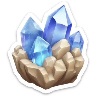 Crystals  sticker