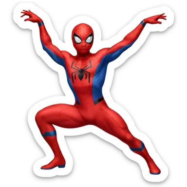 Spiderman twerking sticker