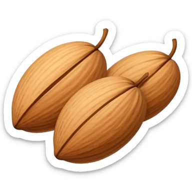 Almond sticker