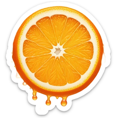 Media naranja  sticker