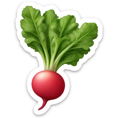 Radish sticker