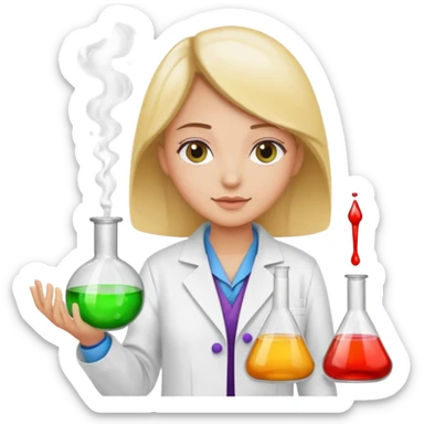 Perfume making sticker