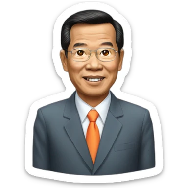 Hun sen sticker