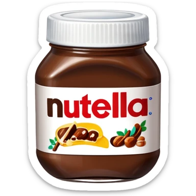 nutella sticker