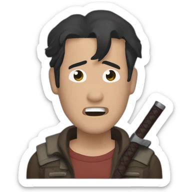 Negan smith qui tue glenn rhee sticker