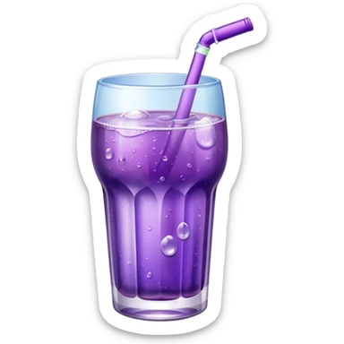 Make a grape soda sticker