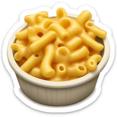 Macaroni and cheese sticker