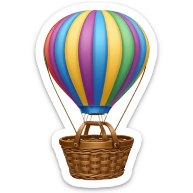 Hot Air Balloon sticker