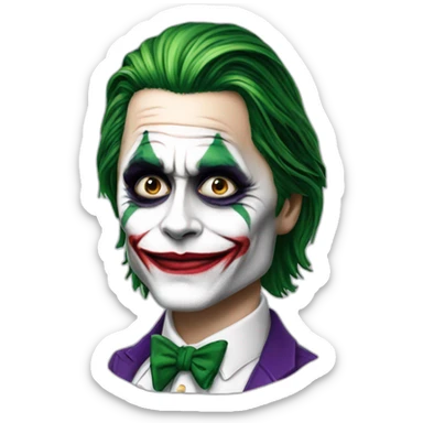 Joker jared leto sticker