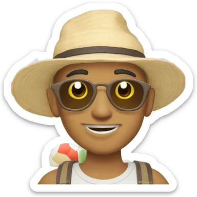 Vacation pretty aesthetic ￼ sticker