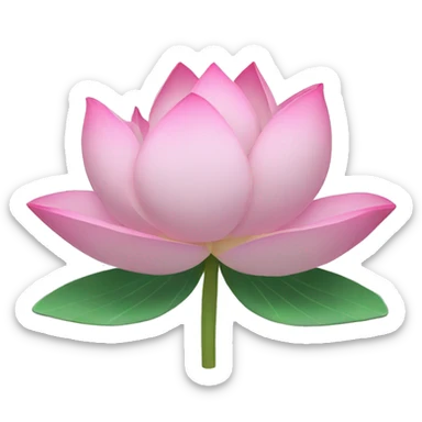 lotus flower sticker