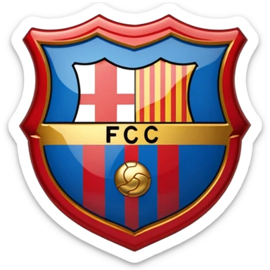 Escudo del Barcelona sticker