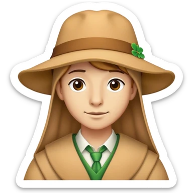 Camel Irish hat sticker