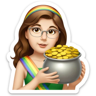 Rainbow Road sticker