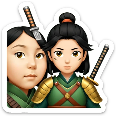 Samurai Sentry sticker