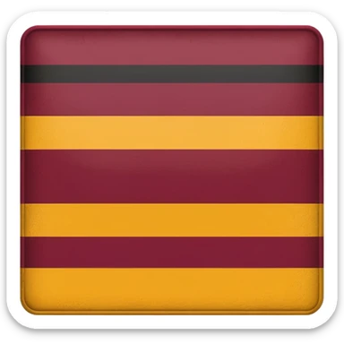 I want a flag like france but colors are maroon ,gold,maroon sticker