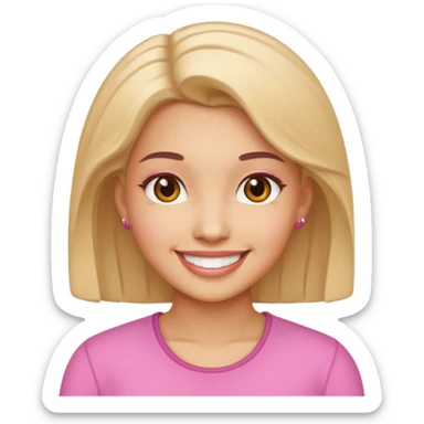 Pinki crisma sticker