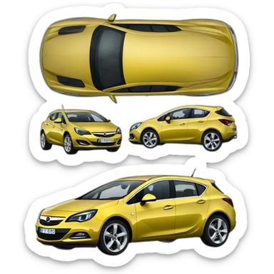 Opel astra j sticker