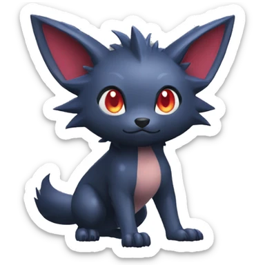 Zorua-Nargacuga-Fakémon full body sticker