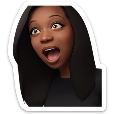 playful girl and boy moment sticker