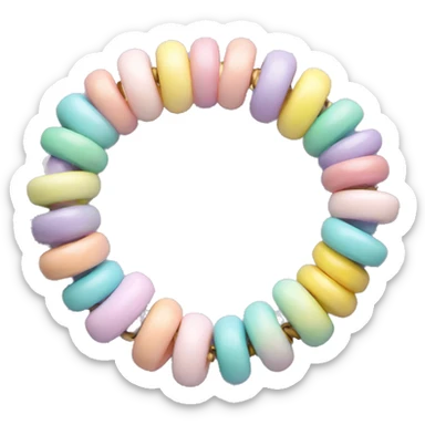Pastel bracelet  sticker
